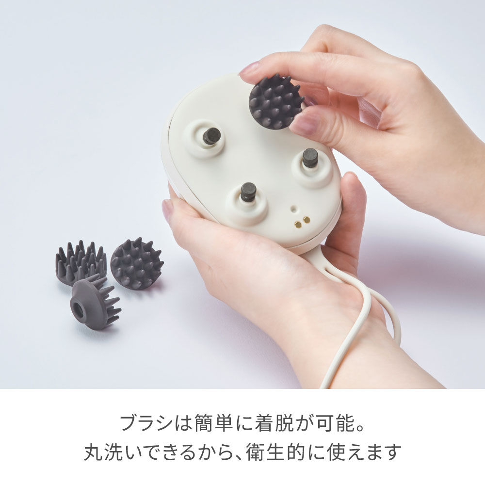 FESTINO「フェスティノ 充電式 EMSヘッドスパ ミニ」|コスメ雑貨|