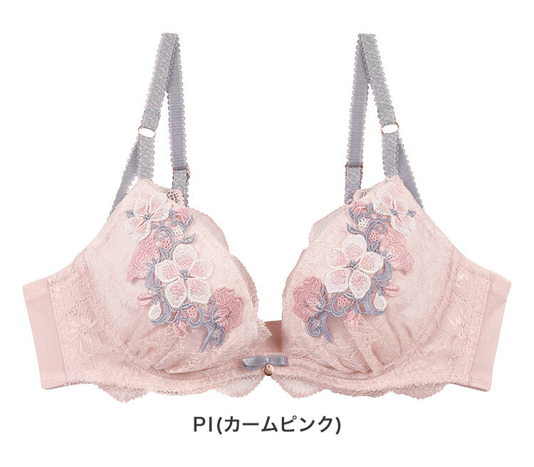 intesucre「アンテシュクレ 毎日フィットブラ Wパッドボリュームタイプ ブラジャー単品 B-E/65-75 IBT341」|インナー|