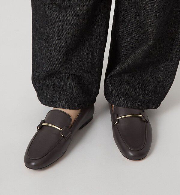 ODETTE E ODILE「メタルロッドローファーフラット10&uarr;」|ローファー|