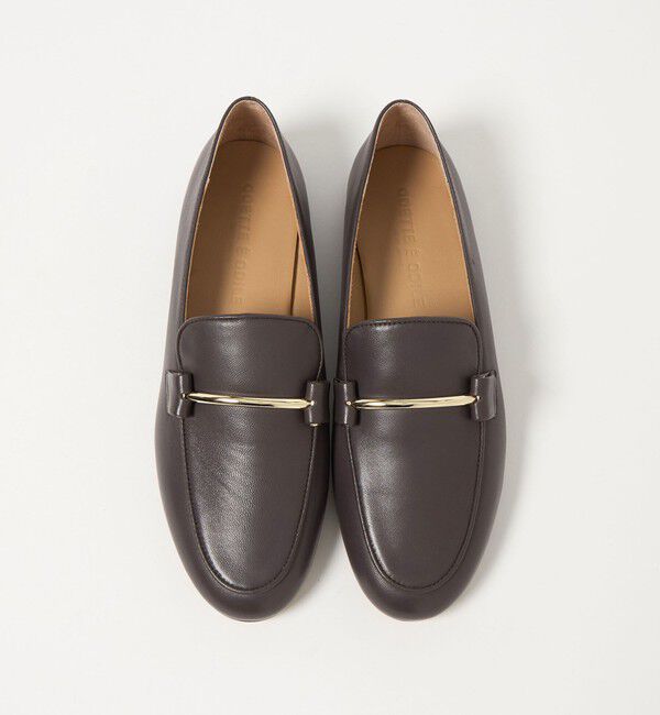 ODETTE E ODILE「メタルロッドローファーフラット10&uarr;」|ローファー|