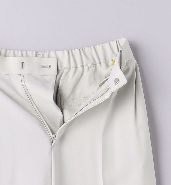 UNITED ARROWS「ポリエステル 2タック ワイドパンツ」|スラックス|