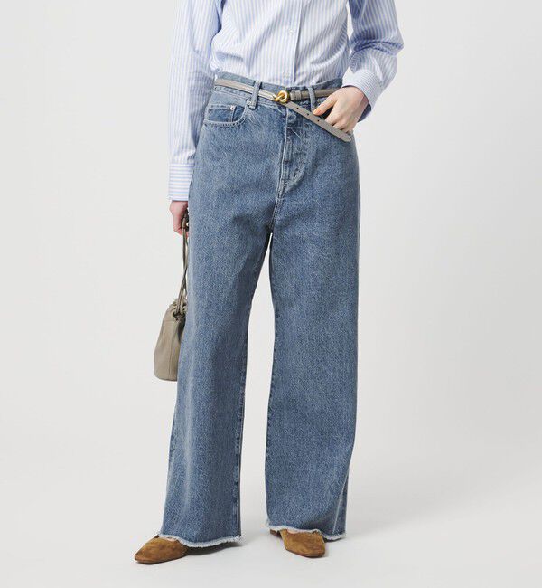 UNITED ARROWS「カットオフ デニムパンツ」|デニム|COBALT