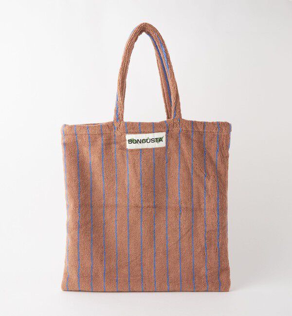UNITED ARROWS green label relaxing「＜BONGUSTA＞ストライプ トートバッグ」|トートバッグ|MD.BROWN