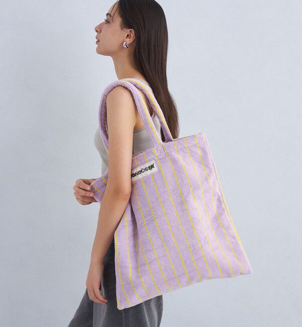 UNITED ARROWS green label relaxing「＜BONGUSTA＞ストライプ トートバッグ」|トートバッグ|LILAC