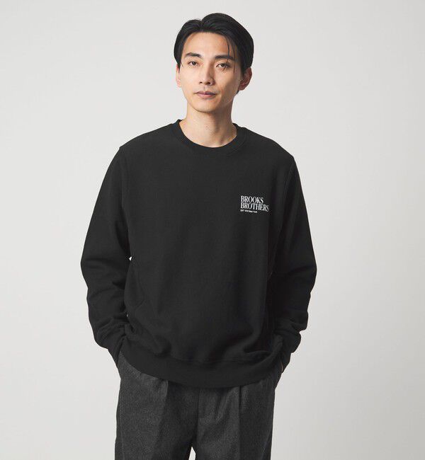 UNITED ARROWS green label relaxing「＜Brooks Brothers＞ロゴ クルーネック スウェットシャツ」|スウェット・ジャージ|