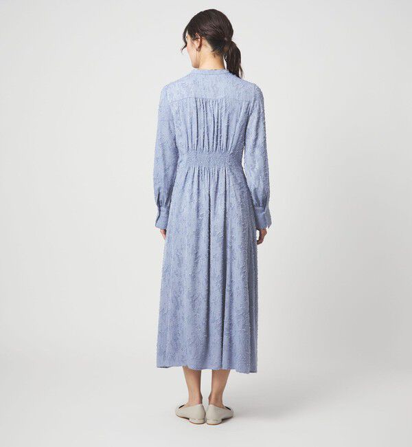 UNITED ARROWS green label relaxing「ジャガード ウエスト タック ワンピース 3」|ワンピース|