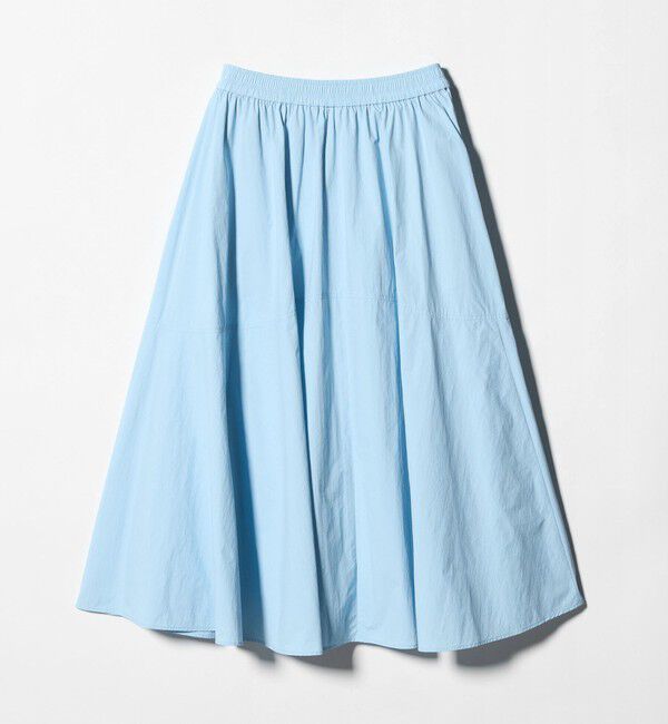 UNITED ARROWS green label relaxing「ギャザー フレア スカート」|フレア|