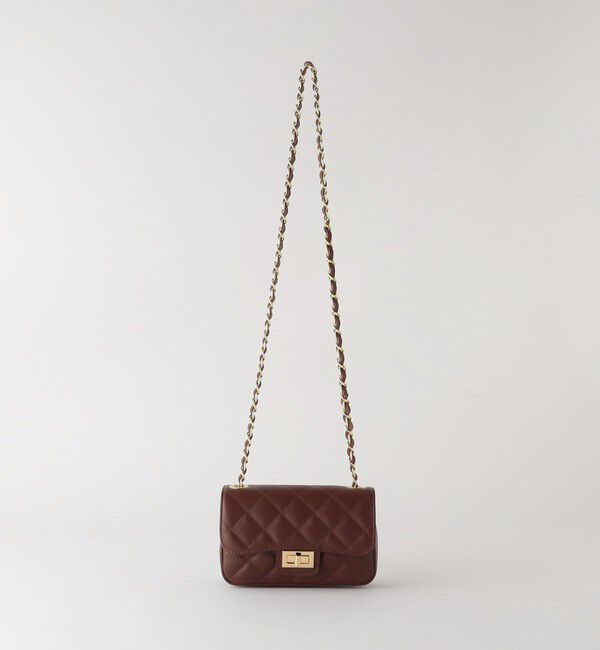 BEAUTY&YOUTH UNITED ARROWS「＜AULENTTI＞レザー キルティング チェーン ショルダーバッグ」|ショルダー・メッセンジャー|