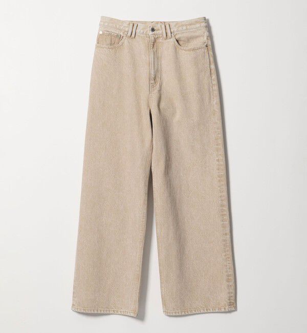 MONKEY TIME「オーバーダイ デニム バギー パンツ シーズナル」|チノ|