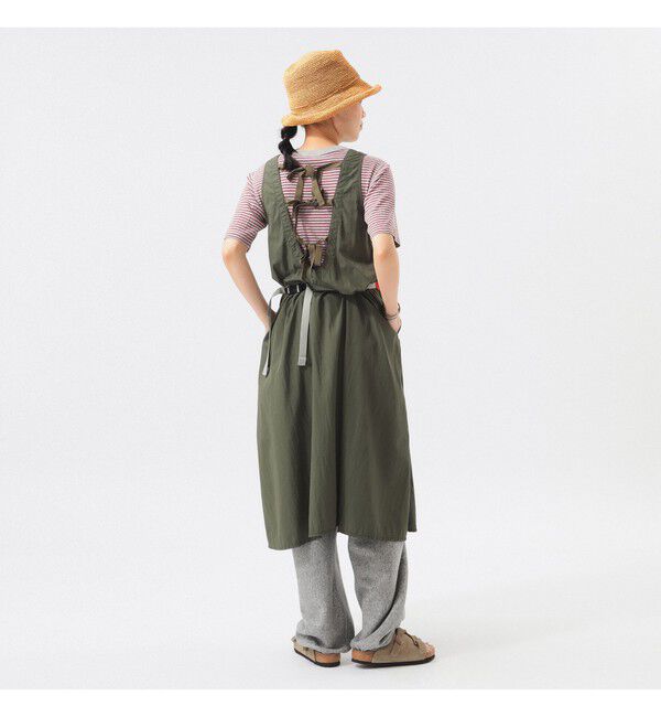 BEAMSBOY「ナイロン タッサー C-1 ノースリーブ ワンピース」|ワンピース|