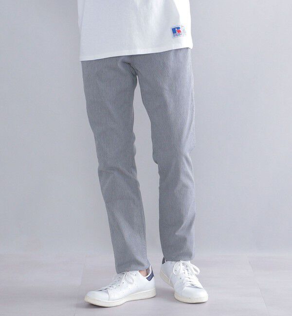 SHIPS「SHIPS:〈抗菌加工〉japan quality カラー テーパード スリム チノパンツ」|チノ|