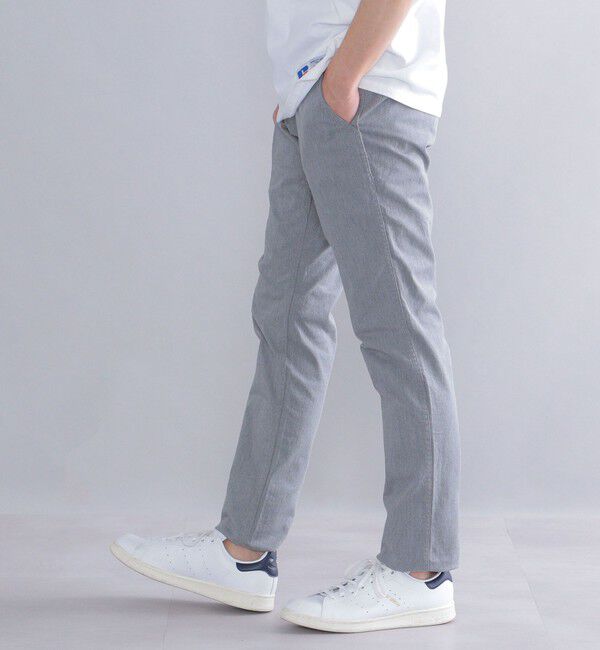 SHIPS「SHIPS:〈抗菌加工〉japan quality カラー テーパード スリム チノパンツ」|チノ|