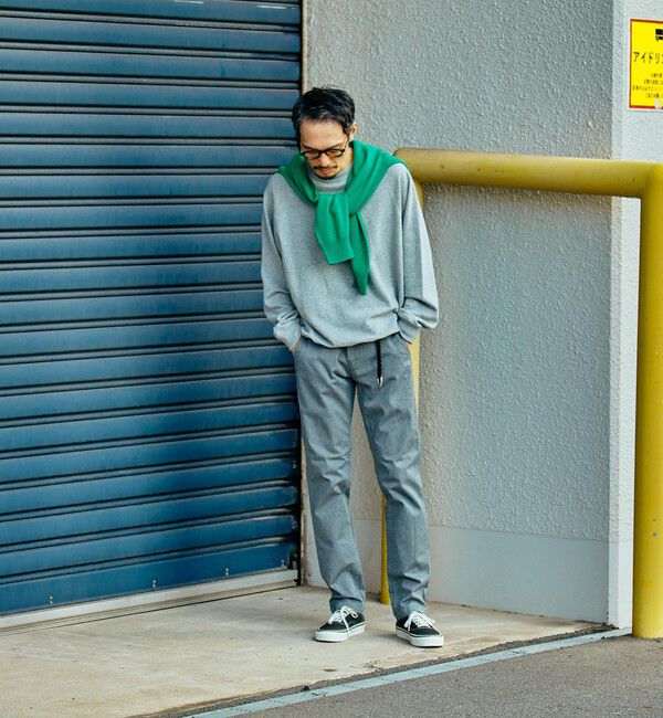 SHIPS「SHIPS:〈抗菌加工〉japan quality カラー テーパード スリム チノパンツ」|チノ|