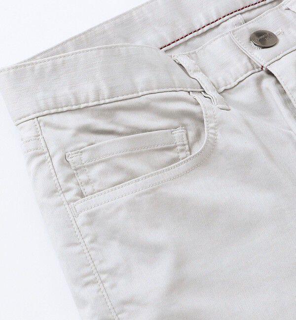SHIPS any「【SHIPS any別注】GROWN&SEWN: WAERREN スリム 5ポケット チノパン」|チノ|