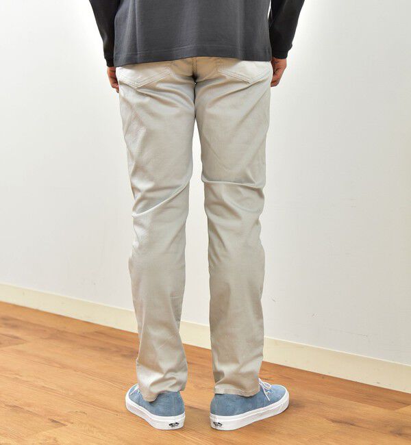 SHIPS any「【SHIPS any別注】GROWN&SEWN: WAERREN スリム 5ポケット チノパン」|チノ|