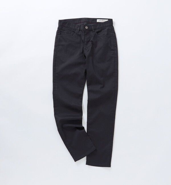 SHIPS any「【SHIPS any別注】GROWN&SEWN: WAERREN スリム 5ポケット チノパン」|チノ|ブラック