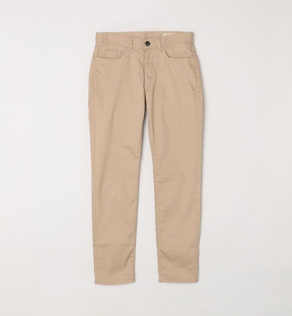 SHIPS any「【SHIPS any別注】GROWN&SEWN: WAERREN スリム 5ポケット チノパン」|チノ|ベージュ