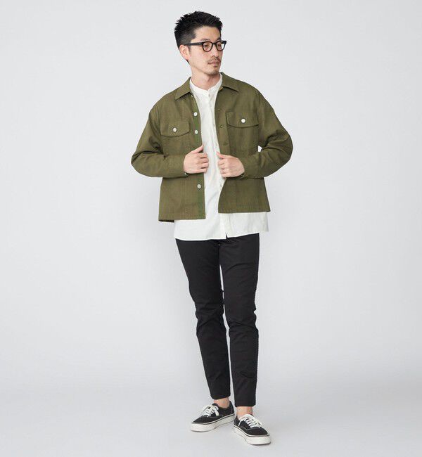 SHIPS「SHIPS: ミリタリー カバー シャツ ジャケット」|ミリタリージャケット|