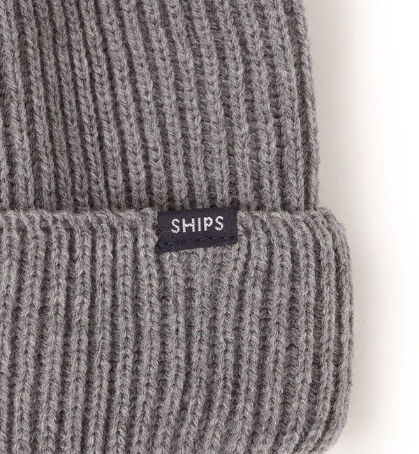 SHIPS KIDS「SHIPS KIDS:ポンポン ニット ワッチ」|ニット帽|