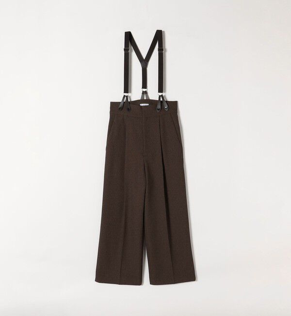 SHIPS any「SHIPS any:〈洗濯機可能〉マニッシュ サスペンダー ワイド パンツ」|その他|