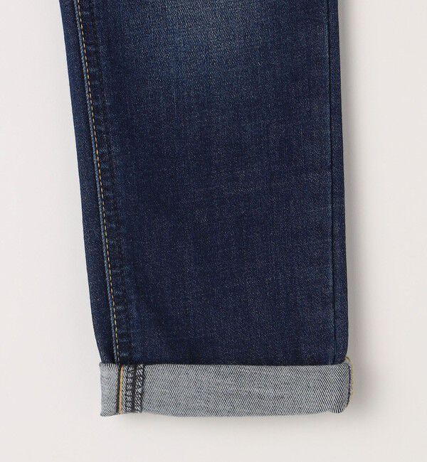 SHIPS KIDS「Lee:100～160cm / リブ ストレッチ テーパード デニム」|デニム|