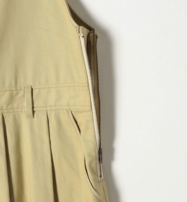 SHIPS any「SHIPS any:〈洗濯機可能〉チノ フレア ジャンパー スカート」|ジャンパースカート|