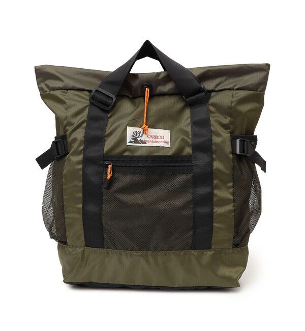 SHIPS any「CARIBOU MOUNTAINEERING: ライト ウェイト バックパック」|リュック|オリーブ