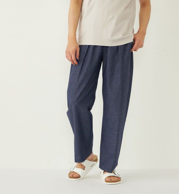 SHIPS Colors 「SHIPS Colors:リネン COOLMAX(R) イージー パンツ」|その他|