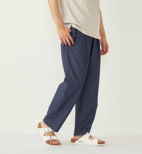 SHIPS Colors 「SHIPS Colors:リネン COOLMAX(R) イージー パンツ」|その他|