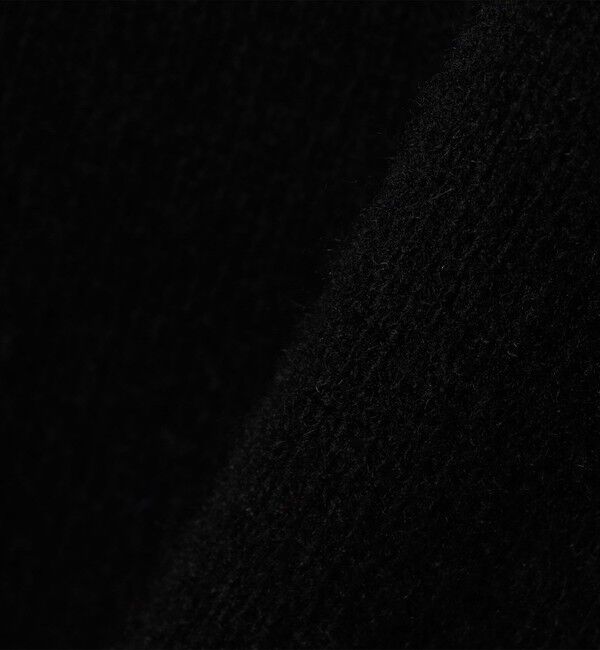 quaranciel「《一部追加予約》quaranciel: AQUA カシミヤ ミックス 2way ハイネック カーディガン」|カーディガン|