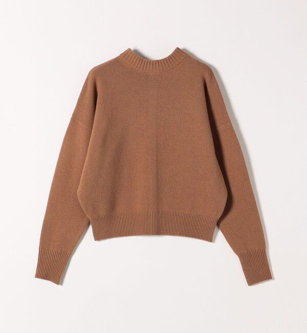 quaranciel「《一部追加予約》quaranciel: AQUA カシミヤ ミックス 2way ハイネック カーディガン」|カーディガン|