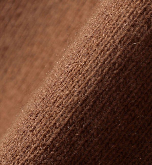 quaranciel「《一部追加予約》quaranciel: AQUA カシミヤ ミックス 2way ハイネック カーディガン」|カーディガン|