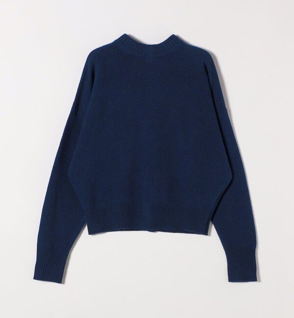 quaranciel「《一部追加予約》quaranciel: AQUA カシミヤ ミックス 2way ハイネック カーディガン」|カーディガン|