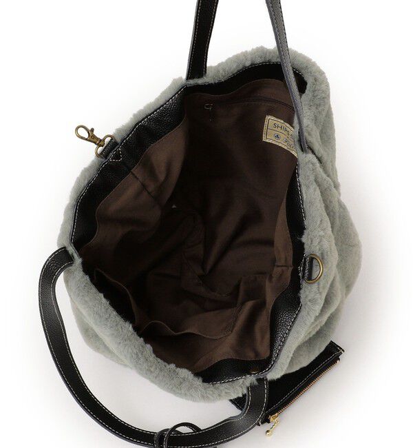 SHIPS any「【SHIPS any別注】Folna: 2WAY フェイクファー バッグ 25AW」|トートバッグ|