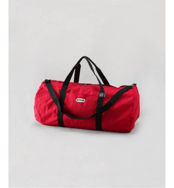 OUTDOOR PRODUCTS Usual Things「240  ROLL BOSTON COLOSSAL SOLID」|ボストンバッグ|レッド