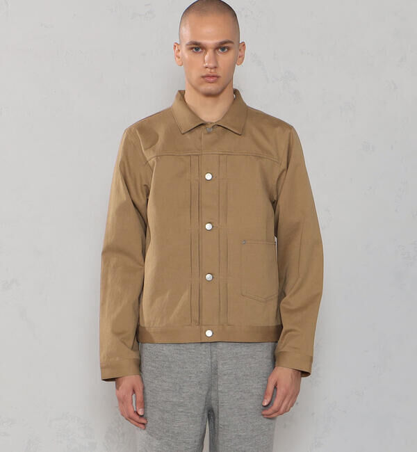 GALERIE VIE「オーガニックコットンツイル ブルゾン」|ブルゾン・スタジャン|