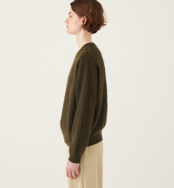 DES PRES「ピュアカシミヤファー クルーネックプルオーバー」|ニット・セーター|