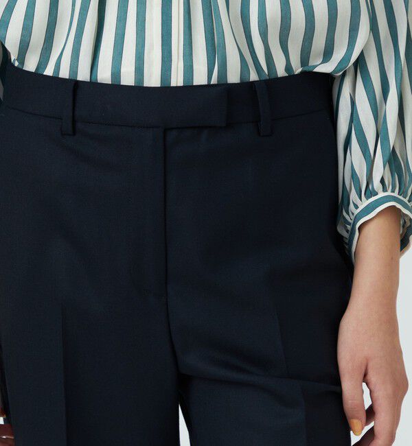 TOMORROWLAND collection「スーパーファインサキソニー ペンシルパンツ」|スラックス|