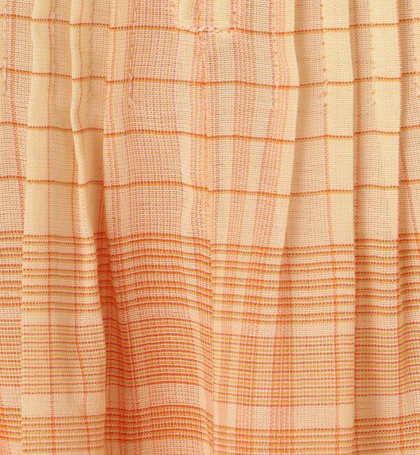 MACPHEE「コットンオーガンジー ノースリーブブラウス」|シャツ・ブラウス|