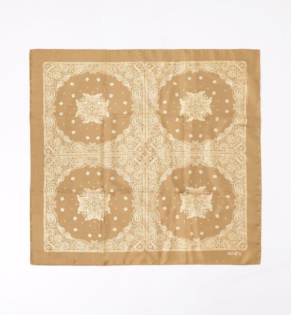TOMORROWLAND GOODS「AENEIS BANDANA シルクスカーフ」|バンダナ・スカーフ|