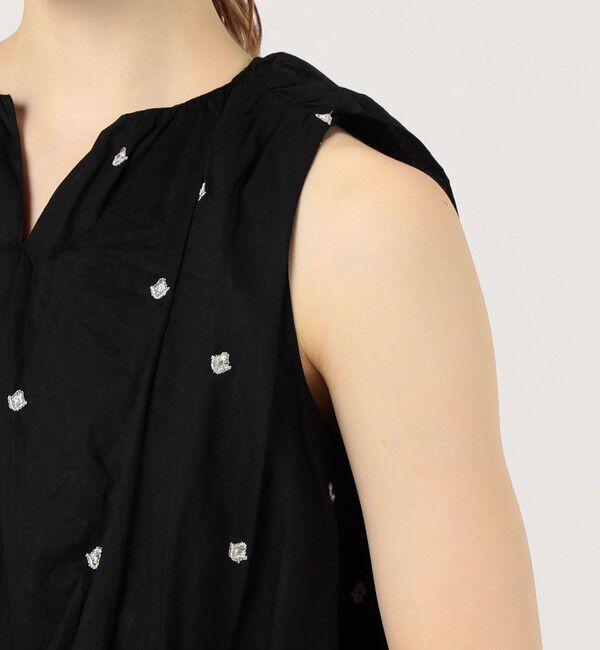 TOMORROWLAND BUYING WEAR「【別注】ne Quittez pas BLACK DOUBLE ORGANZA トップス」|シャツ・ブラウス|