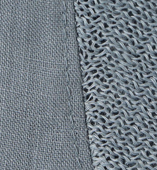 TOMORROWLAND MENS「リネンニットコンビ ハーフスリーブシャツ」|ニット・セーター|