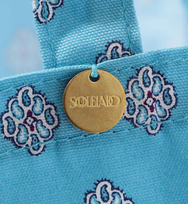 SOULEIADO「SOULEIADO コットンオックス ポケッタブルトートバッグ」|トートバッグ|