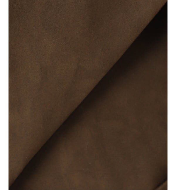  「SUEDE-LIKE LACEUP JACKET」|ノーカラージャケット|