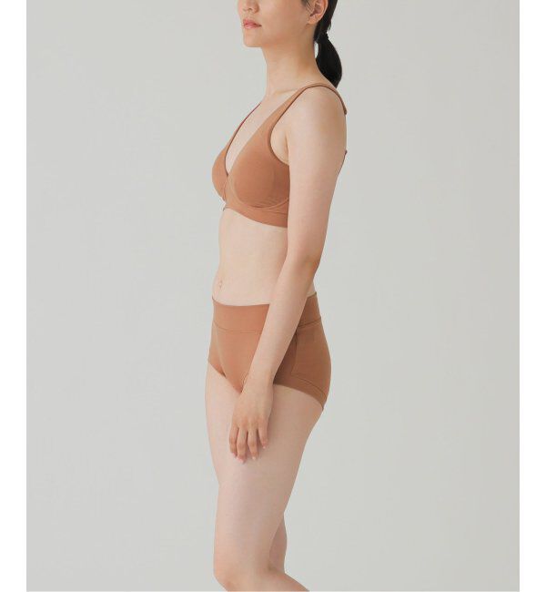 EMILYWEEK「【FLOW】リヨセルブラ（ブラック、キャメル）」|インナー|