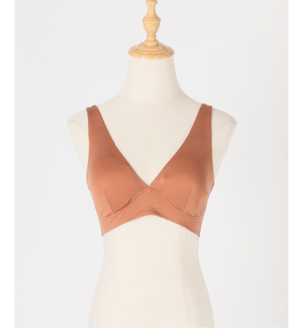 EMILYWEEK「【FLOW】リヨセルブラ（ブラック、キャメル）」|インナー|