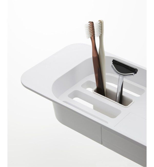 journal standard Furniture「《WEB限定予約》【tower/タワー】伸縮バスタブトレー」|トイレタリー・ランドリーグッズ|