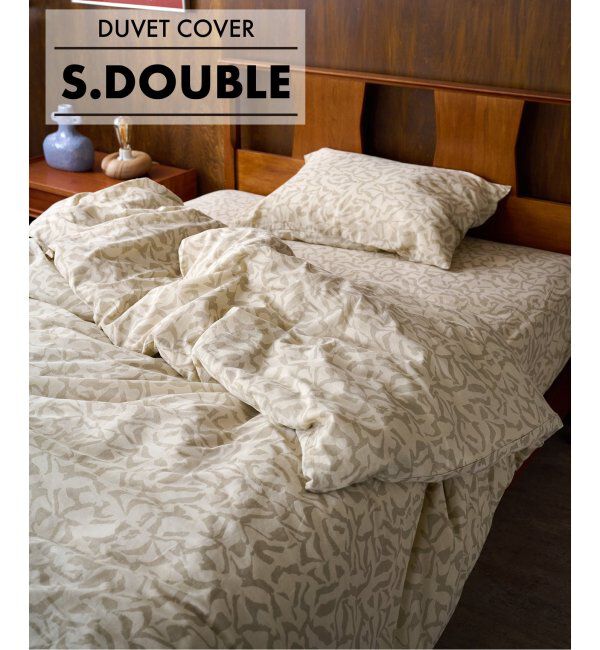 journal standard Furniture「SERENO DUVET COVER S.D　掛け布団カバー　セミダブル」|その他|ベージュ