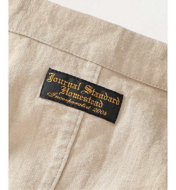 J.S.Homestead「J.S.Homestead / ヘリンボーン スリーブレス ジャケット」|その他|