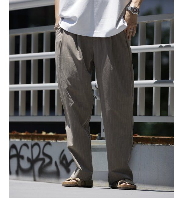 JOURNAL STANDARD relume「ヒールカット ライトルーズスラックス」|スラックス|